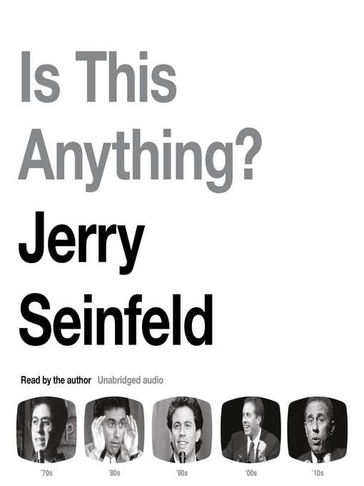 Title details for Is This Anything? by Jerry Seinfeld - Wait list